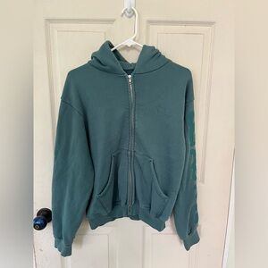 Set active Los Angeles zip up hoodie size small